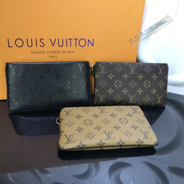 LV包包 LV新款男包 M45412 全新LV3手袋 2020早秋新款 LV單肩斜挎男包  ydh3751